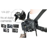 Camera Chest Rig Mount for DSLR.  Works Great for Hands Free Filming:Velocity Clip
