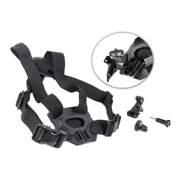 Gopro Camera Chest Rig Camera Chest Rig Mount for DSLR. Works Great for Hands Free Filming ...