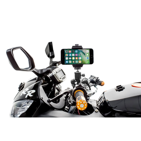 3 pièces Mini horloges de moto imperméable à l'eau Stick-on Motorbike Mount  Montez horloges numériques pour véhicule