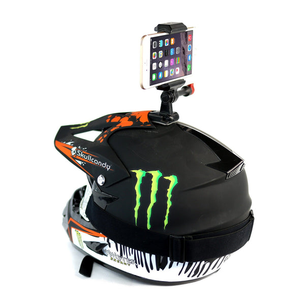 iPhone Helmet Camera Mount for POV Action Videos – Velocity Clip